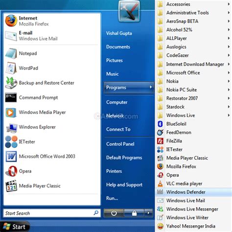 Startup programs are saved in a special folder on the hard drive and run automatically when windows boots up. start menu - How to have Windows 7 "All Programs" open in ...