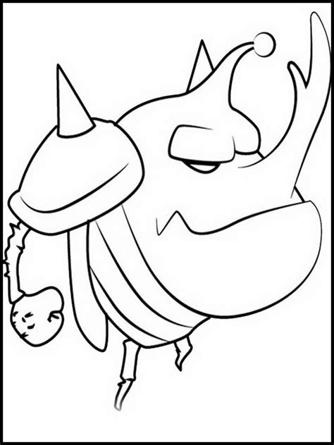 Larva Coloring Pages - Coloring Home