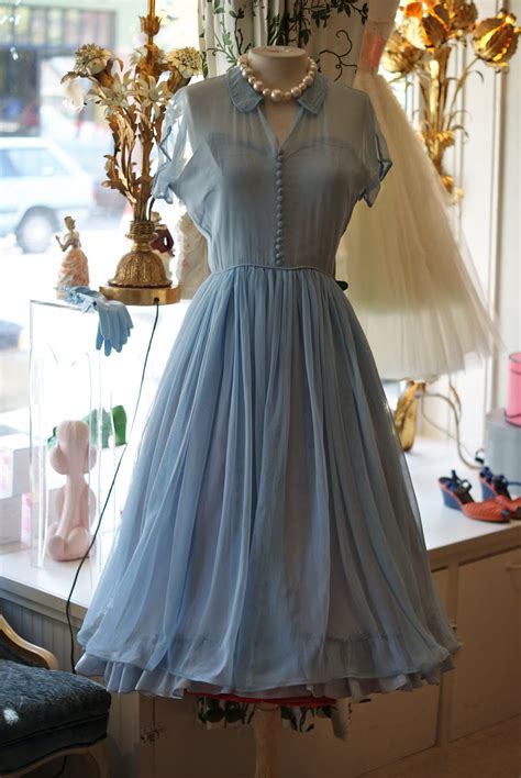 1950s Emma Domb Powder Blue Prom Dress Ropa Ropa Vintage Ropa De Moda
