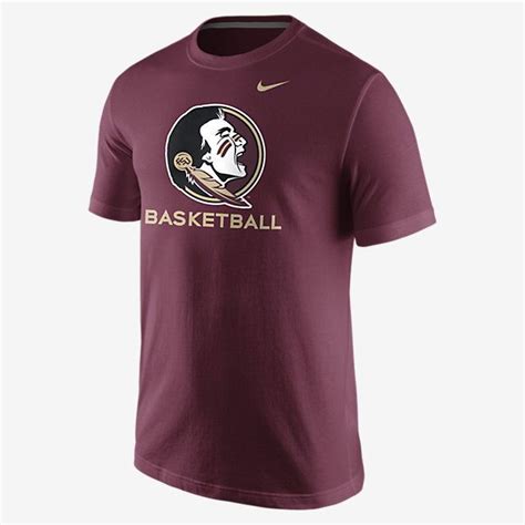 Nike College Basketball Logo Florida State Mens T Shirt College