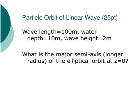 Linear Wave Theory 10pt Ppt Download