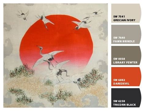 20 Traditional Japanese Color Palette