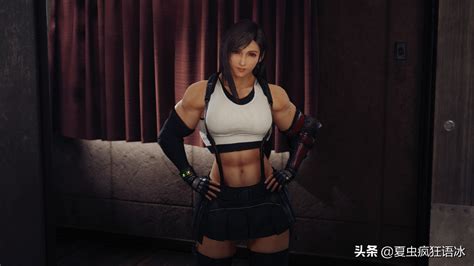 Final Fantasy Remake Tifa Muscles Mod Launched This Is What It
