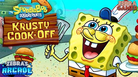 Spongebob Squarepants Krusty Cook Off Nintendo Switch Gameplay Zebra