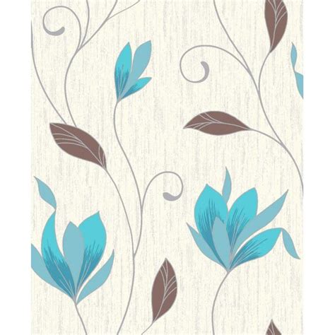 Free Download Shop By Style Floral Synergy Teal And Brown