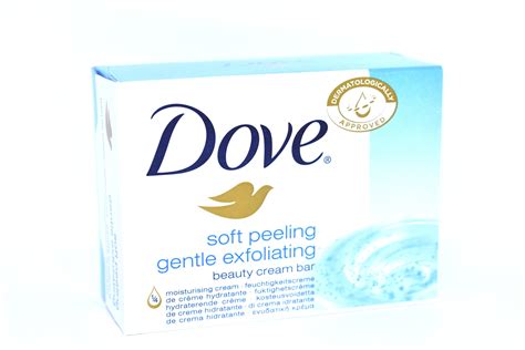 Dove Soft Peeling Gentle Exfoliating Bar Soap 100g Bar Soap