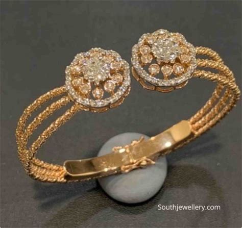 Diamond Bracelet Indian Jewellery Designs