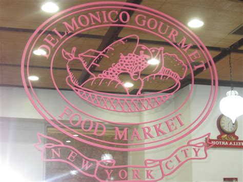 Whom You Know Delmonicos Gourmet Food Market Inaugural Review Our