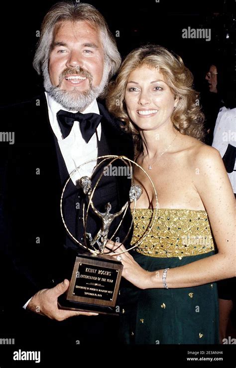 Kenny Rogers And Marianne Gordon September 25 1978 Credit Ralph