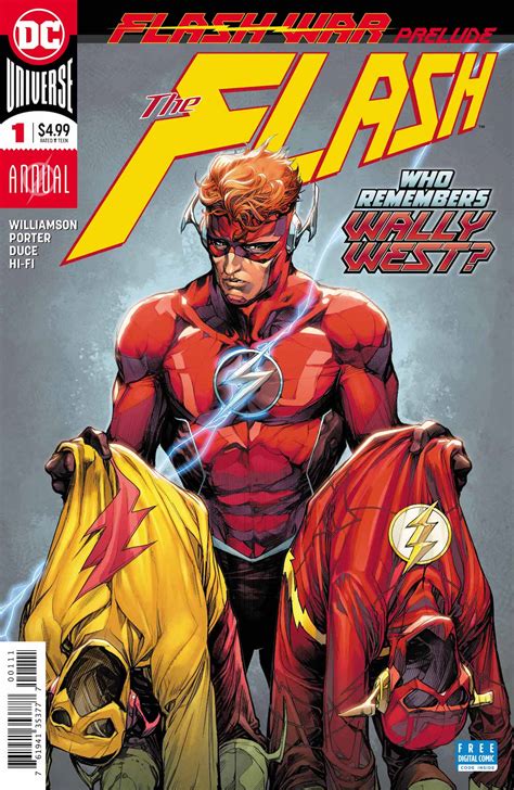Review The Flash Annual 1 Barry Wally And Wally Geekdad