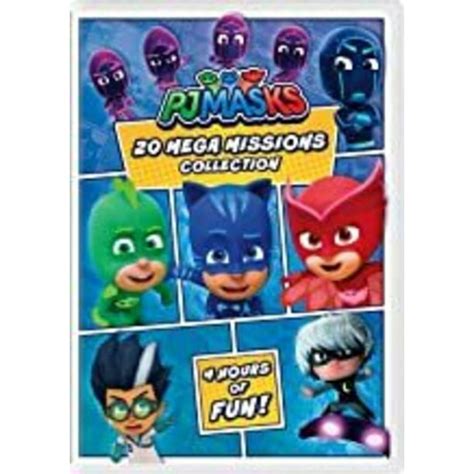 Pj Masks 20 Mega Missions Collection Dvd