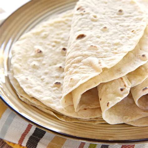 Easy Homemade Flour Tortillas ~ Soft Delicious Fivehearthome