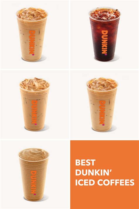 Best Dunkin Iced Coffees Coffee At Three