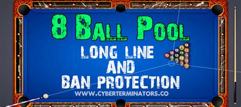Guide line length can be adjust in real time and saved the in game guide line is displaying. Cheat 8 ball pool Long Line + Ban protection ~ Cyber Kancil 55