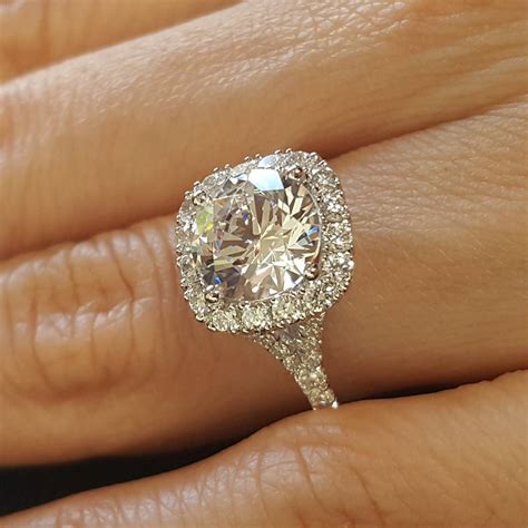 Our 10 Favorite Square Cushion Cut Engagement Rings Diamond Mansion