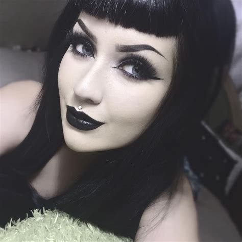 Photo Gothic Makeup Gothic Hairstyles Goth Makeup