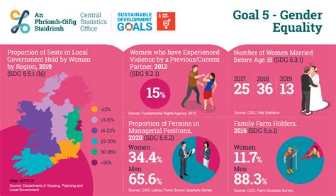 Irelands Un Sdgs 2019 Report On Indicators For Goal 5 Gender
