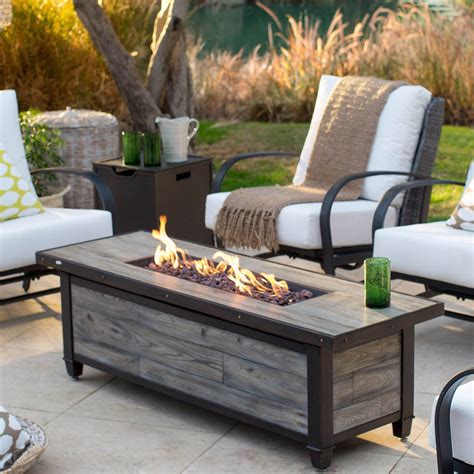 Diy Outdoor Coffee Table Fire Pit Fire Pits Diy