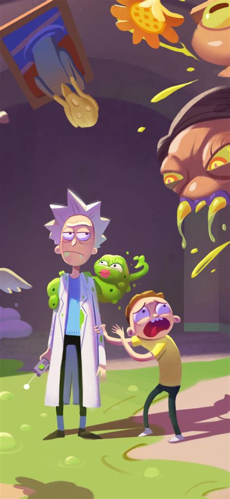 Rick And Morty Hd Iphone X Wallpapers Wallpaper Cave