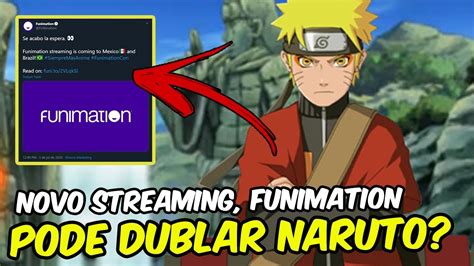 Naruto Shippuden Pode Ser Dublado Pelo Novo ServiÇo De Streaming De
