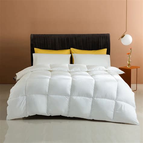 High Quality Winterautumn Comforter Duck Downpolyester Filling Quilt White Duvet Thicken