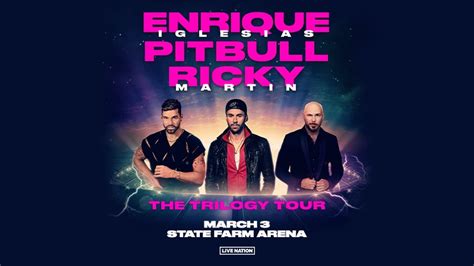 Enrique Iglesias Pitbull Ricky Martin State Farm Arena