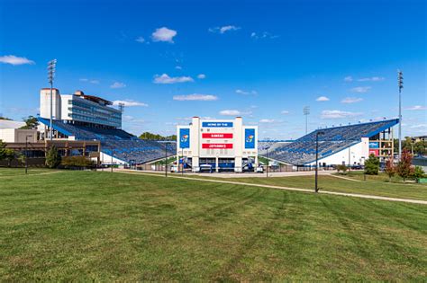 David Booth Kansas Memorial Stadium Located On The Campus Of The