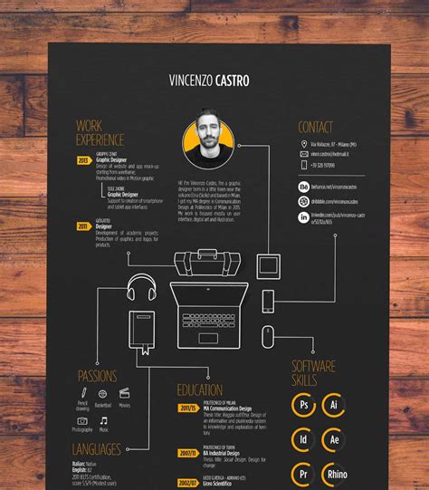 Create An Infographic Resume And Get Hired 10 Inspiring