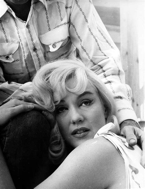 Marilyn During A Publicity Photo Session For The Misfits 1960