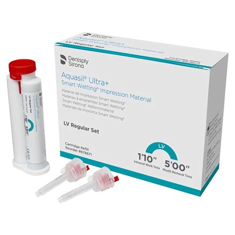 Aquasil Ultra Lv Fast Set 4 X 50ml Dental Medical Ireland
