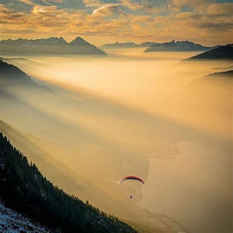 It Looks Like A Dream Interlaken Switzerland Brienz Sun And Clouds