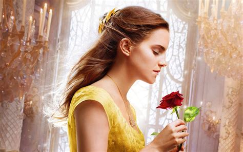 In an article in vanity fair, emma watson is credited with creating a new belle. she deliberately ensures that belle is a creator in her own right imagine how much more empowering beauty and the beast would be if it offered a nuanced, complicated portrayal of 21st century womanhood. Emma Watson Hd Wallpapers Beauty And The Beast - Emma ...