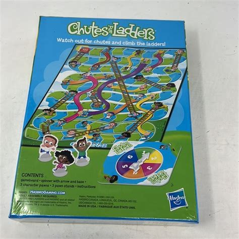 Hasbro Games Chutes And Ladders Board Game Classic Chutes And
