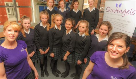 The Skin Angels Visit Maynard School The Exeter Daily
