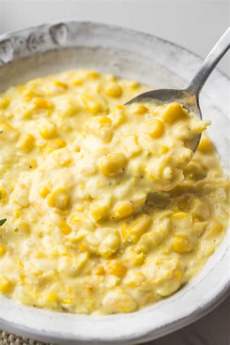 Easy Homemade Creamed Corn From Scratch Little Sunny Kitchen