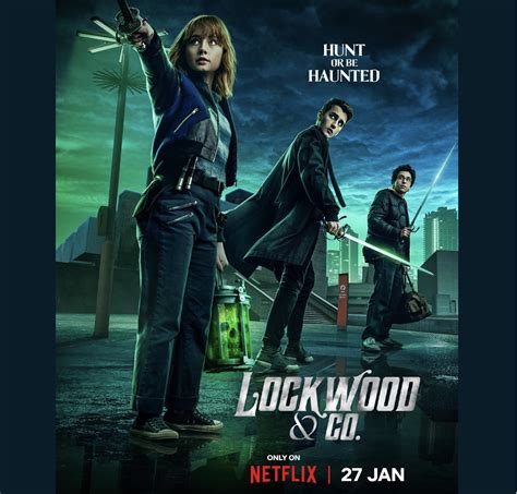 Jonathan Stroud’s Lockwood And Company On Netflix January 27th The Adventures Of Merlyn Perilous