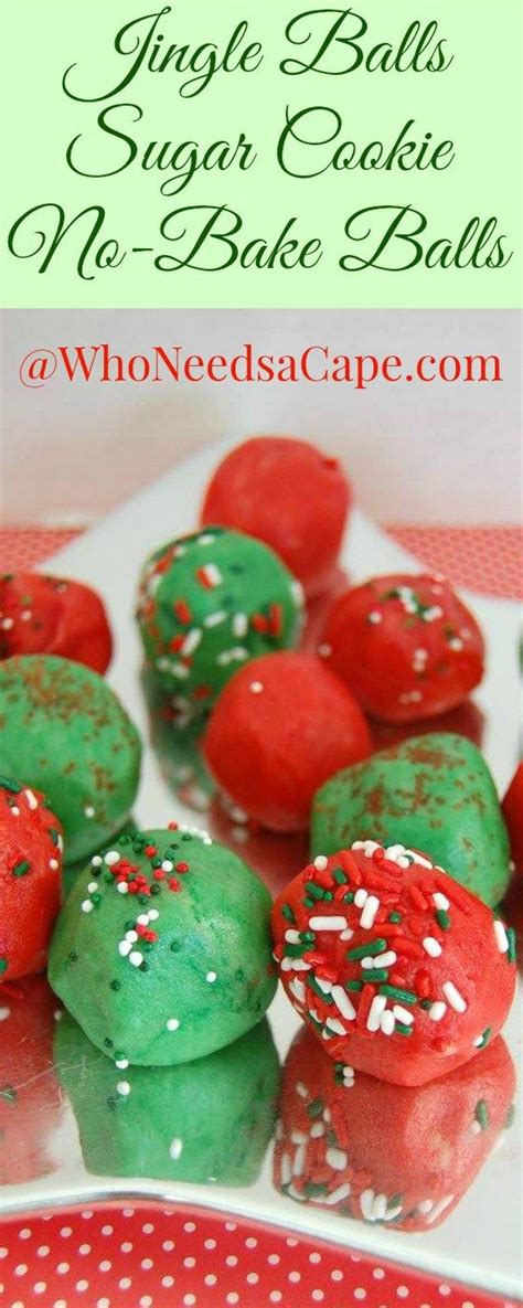 Sugar and diabetes and your diet. Jingle Balls really are No Bake Sugar Cookie Balls. You're ...