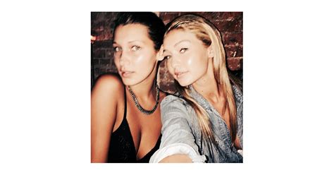 When They Were Totally Twinning In A Selfie Gigi Hadid And Bella