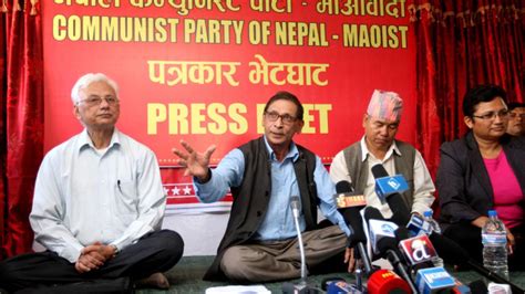 nepal maoist faction serves ultimatum the hindu
