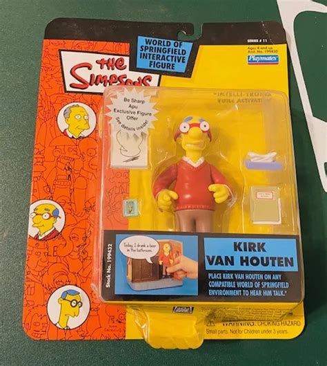 Simpsons Kirk Van Houten Playmates Series 11 Interactive Figure Brand