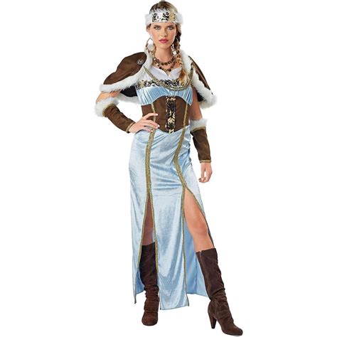 Viking Warrior Princess Womens Size M 810 Costume Dress Capelet
