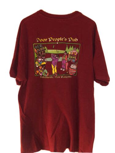 Poor Peoples Pub Hanes Beefy Tee Shirt Size Xxl Vintage Graphic New Hampshireのebay公認海外通販｜セカイモン