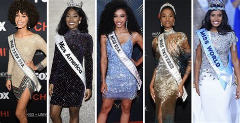 In 2019 History Was Made When Black Women Were Crowned Miss Teen Usa Miss Usa Miss America