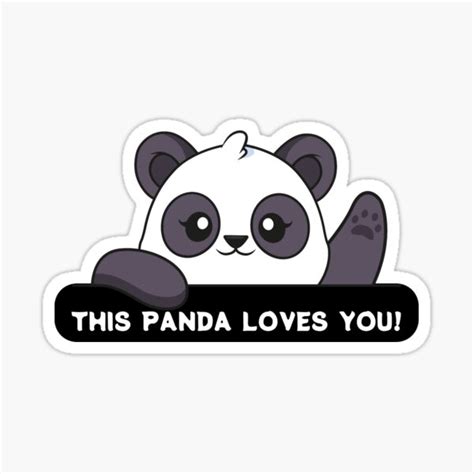 This Panda Loves You Just A Girl Who Loves Pandas For Panda Lovers