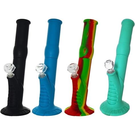 Ribbed Silicone Water Pipe With Perc Iai Corporation Wholesale