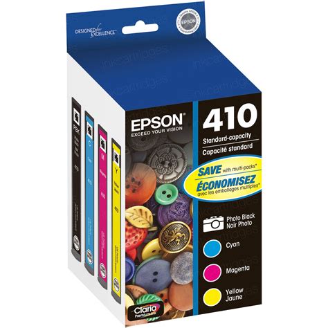 Epson 410 4 Color Multipack T410520 Inkjet Cartridges