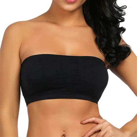 cocila tube bras women s plus size body smooth strapless bra ladies sexy removable padded