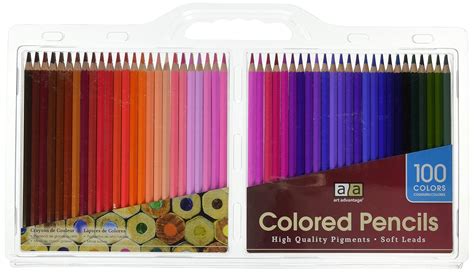 Art Advantage 36 Color Watercolor Pencil Set Colored Pencils 100 Color