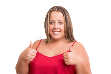 Overweighted Woman Stock Image Image Of Food Full Obese 57675095