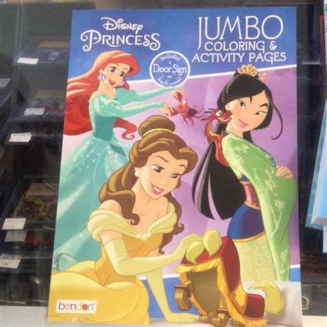 Disney Princess Jumbo Colouring And Activity Book The Hooded Goblin